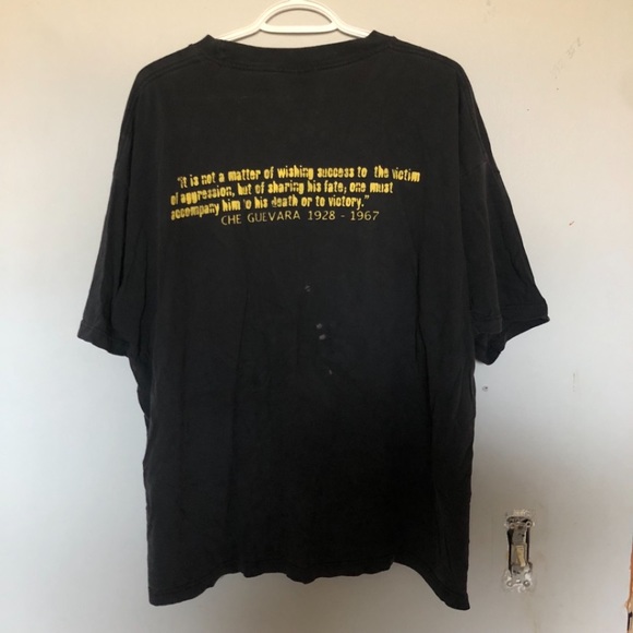 Vintage 90s Rage Against The Machine Che Guevara Shirt Giant tag - Picture 4 of 4